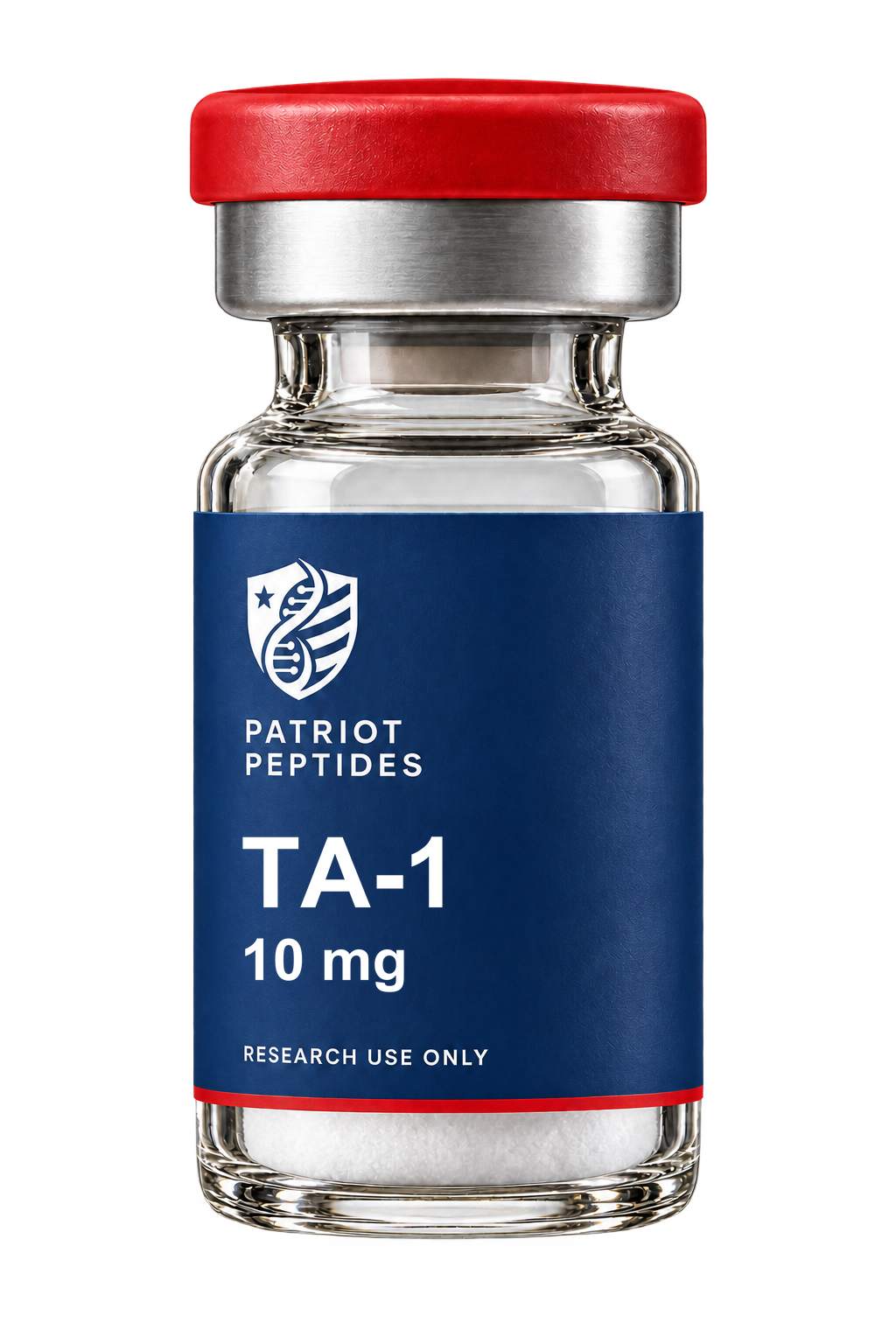 TA-1 10mg research compound vial