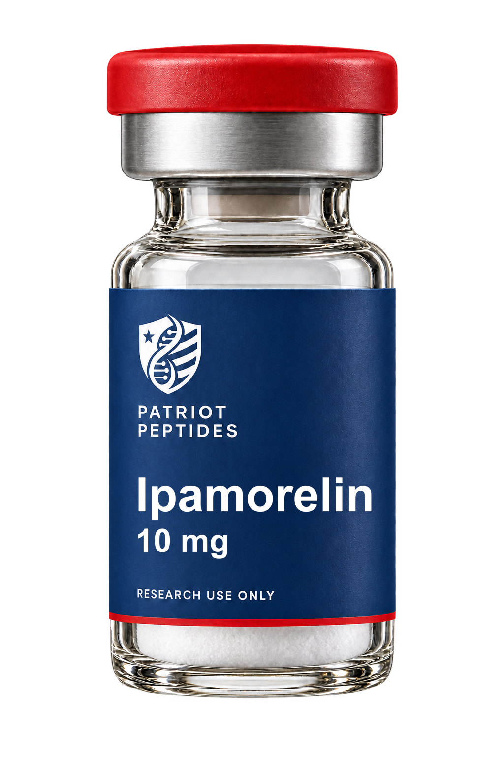 Ipamorelin 10mg research compound vial