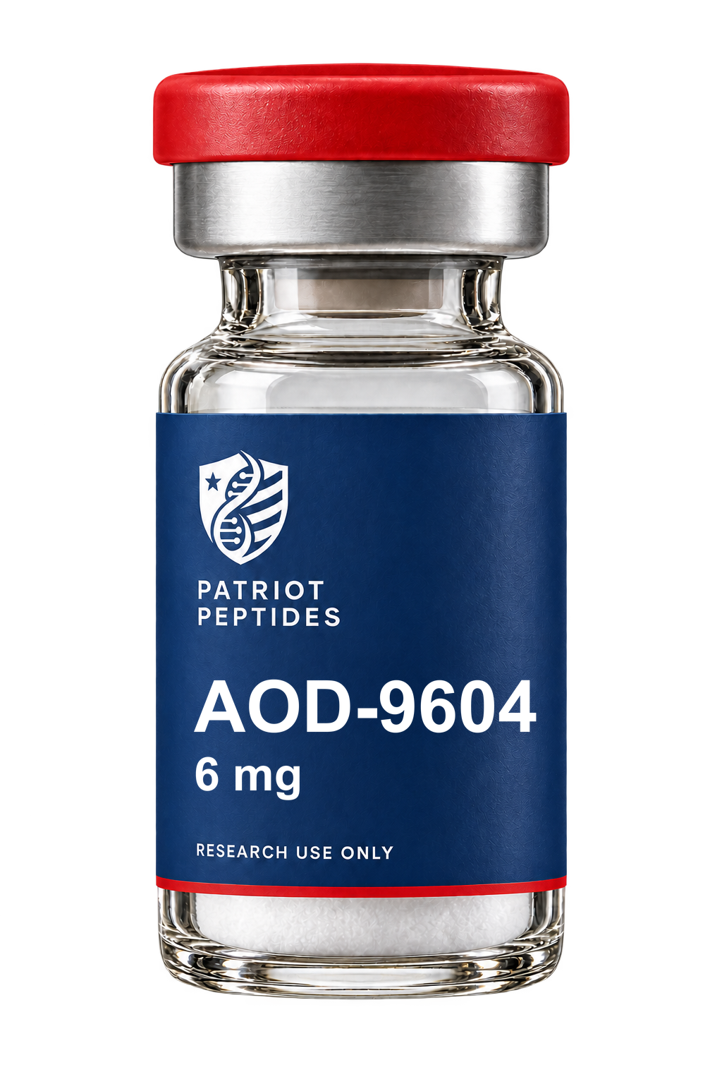 AOD-9604 6mg research compound vial