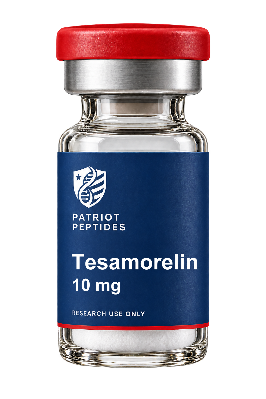 Tesamorelin 10mg research compound vial