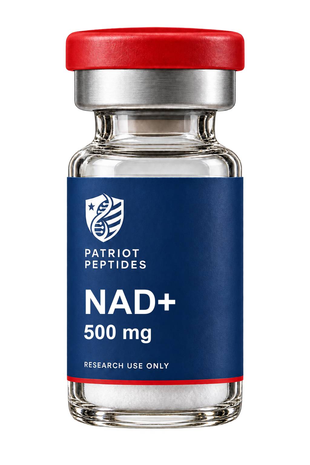 NAD+ 500mg research compound vial