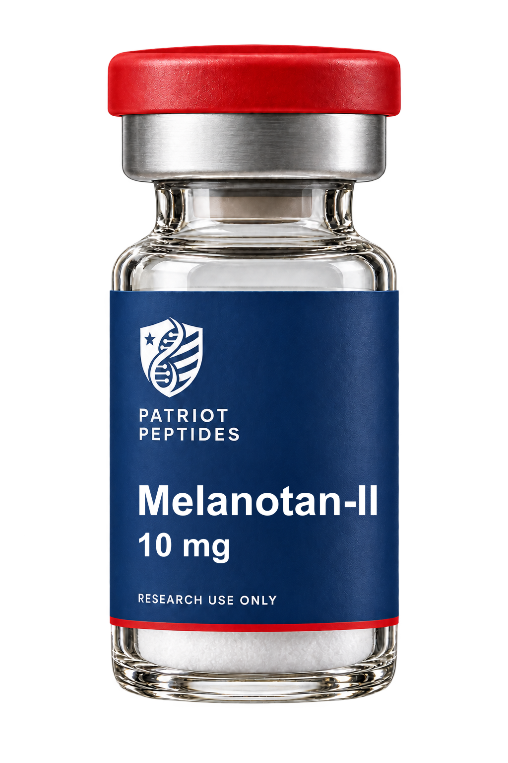 Melanotan-II 10mg research compound vial